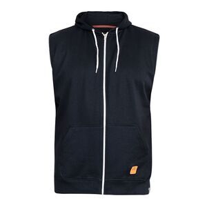 Duke Mens D555 Blake Kingsize Sleeveless Full Zip Hoodie / Navy